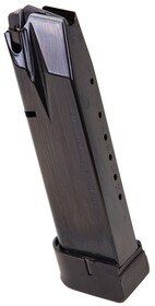 17 round 40 S&W magazine for Beretta PX4 handguns, black.